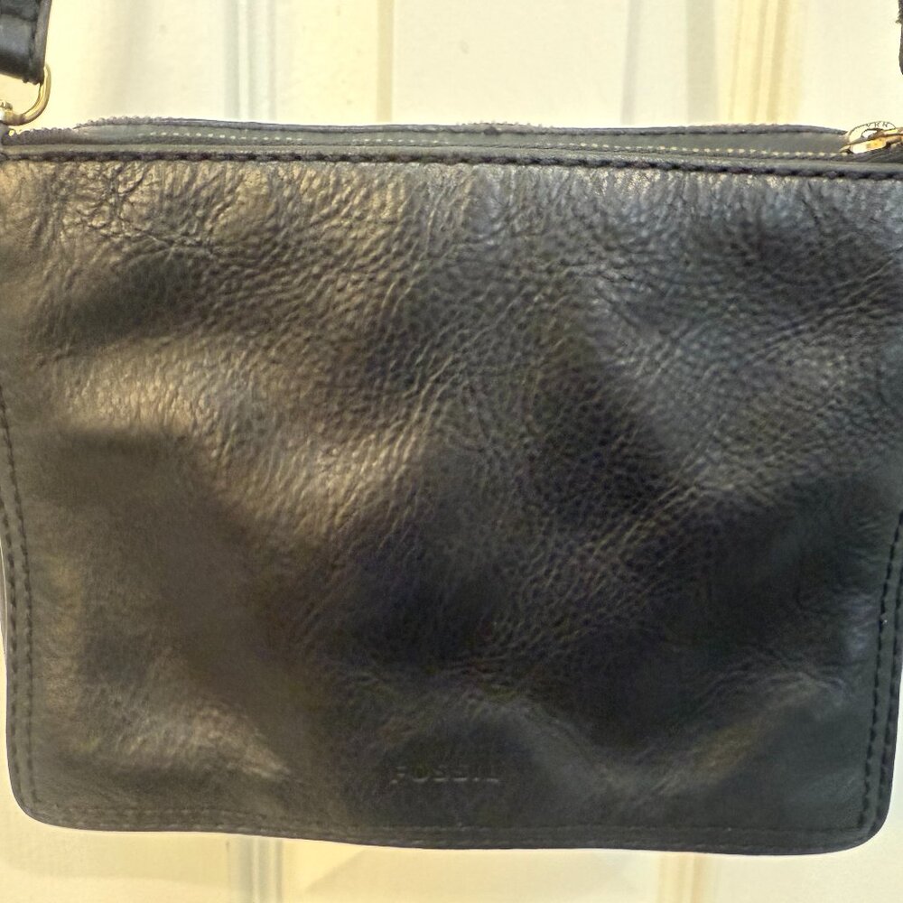 Fossil Vintage Leather Crossbody Shoulder Bag